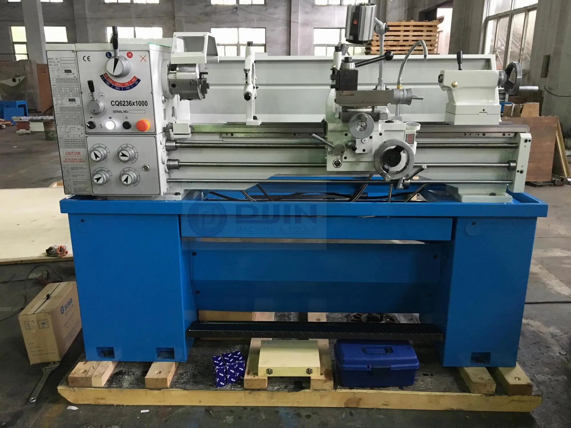 迷你金属车床 cq6236g 带脚踏制动器