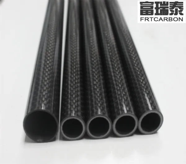 Tubi In Fibra Di Carbonio 8x6x330mm Per Droni RC - 2 Pezzi Superficie Opaca - Foto 12
