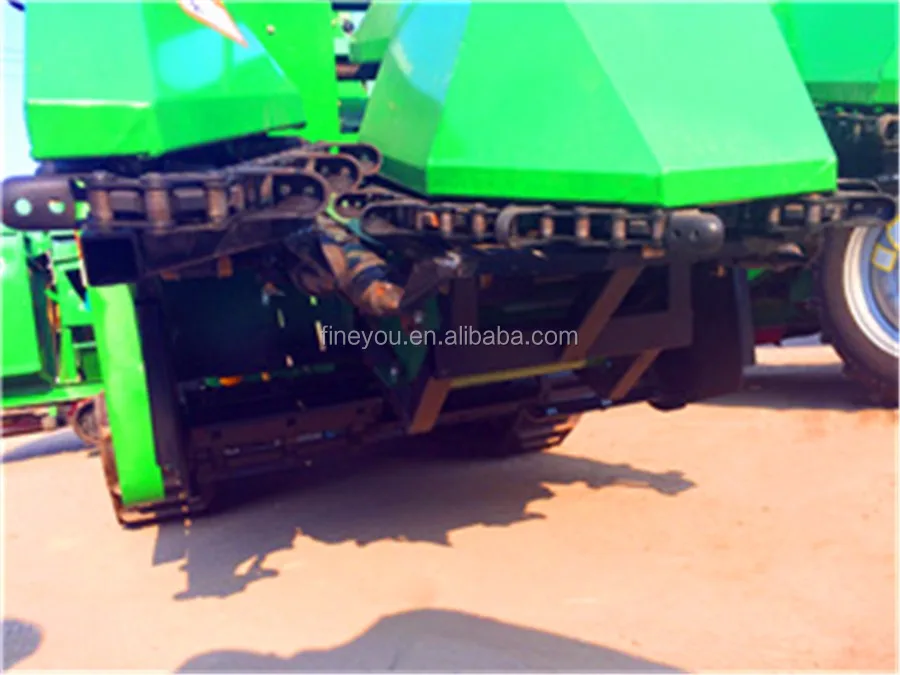crawler corn harvester