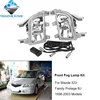 YZX Front Bumper Fog light Bulb Cable Wire Harness Switch Set Addtitonal Foglamp Kit For Mazda 323 Family Protege BJ 1998-2003