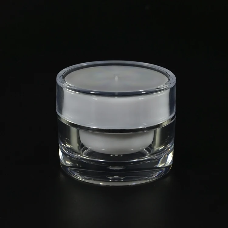 
Chengjin Luxury acrylic 5g 15g 30g Cosmetics plastic cream jar 