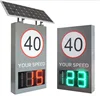 Detective Speed Warning LED Radar Speed Limit sign Measurement Display Traffic Flashing Speed Limit Signs