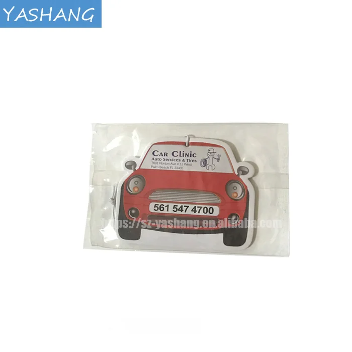 paper in the air x car air freshener