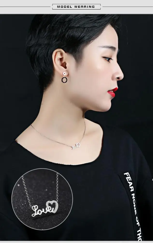 Fashion Jewelry Fancy Heart Pendant Design For Girl, Custom Women Stainless Steel Crystal Silver Pendant