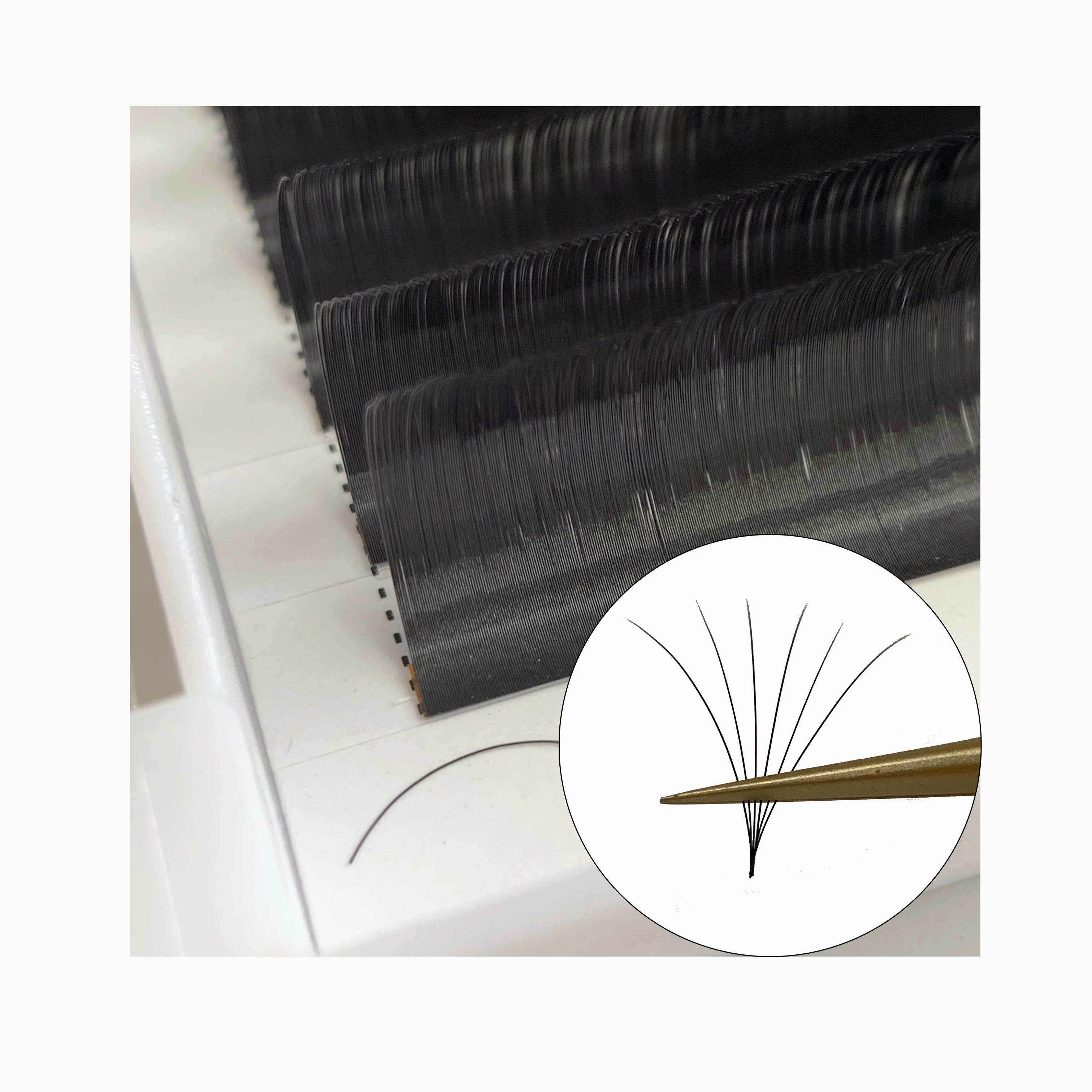 

Uniquelashes super best quality gorgeous C D curl eyelash extensions in japan, Natural black