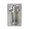 stainless steel sanitary tri clamp tank sight glass with protection net