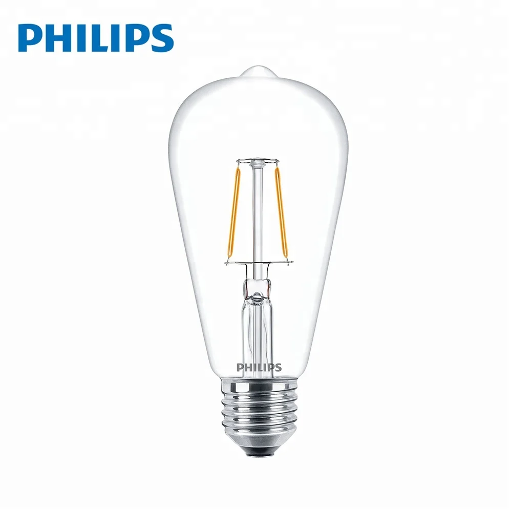 PHILIPS CLA LEDBulb ND 2.3-25W E27 WW ST64 CL 929001190202 PHILIPS LED Filament