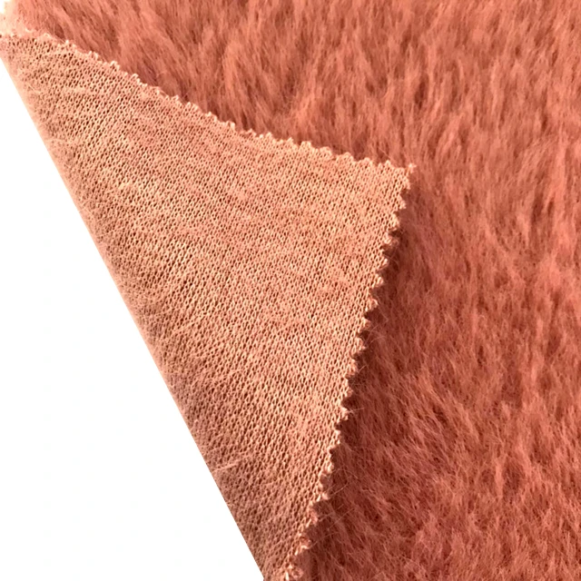
Small moq acrylic nylon blended terry wool fabric 