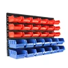 30-Compartment Wall Mounted Large Foldable Industrial Boxes Plastic Storage Bins