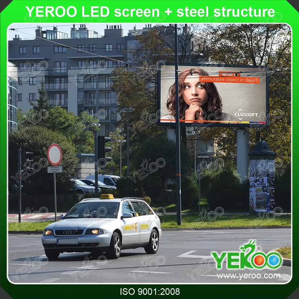 product-YEROO-YEROO advertising LED screen pylon for gas station-img-5