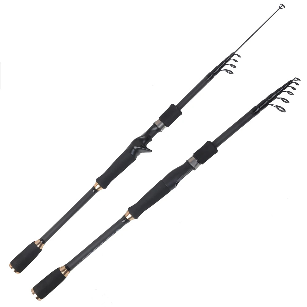 

Carbon Fiber Telescopic Fishing Rod 1.8-3.0m Short Sea Rods Telescopic Fishing Rod Spinning Fishing Pole, See pictures
