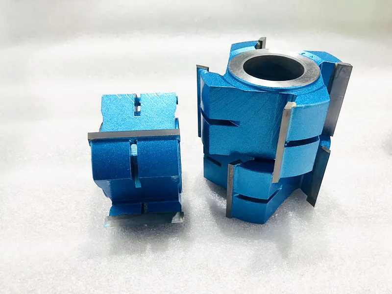 90*35*4T*H40  China superfine particles cemented carbide Woodworking knives Spiral Cutter Head