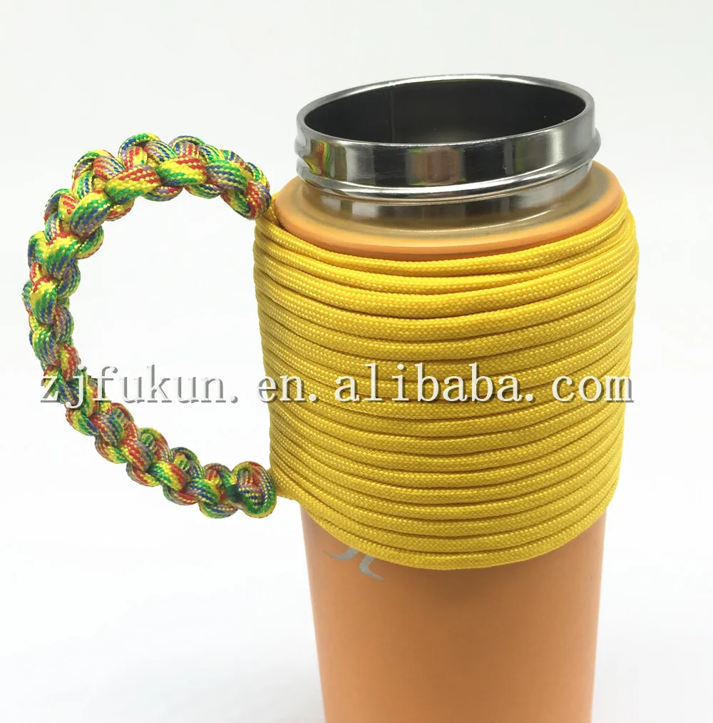 paracord cup handle