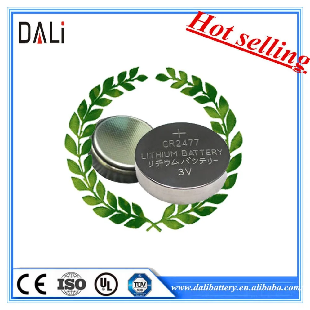 3v Cr2477h Cr2477 Lithium Button Coin Cell Battery For Blue Tooth Chip
