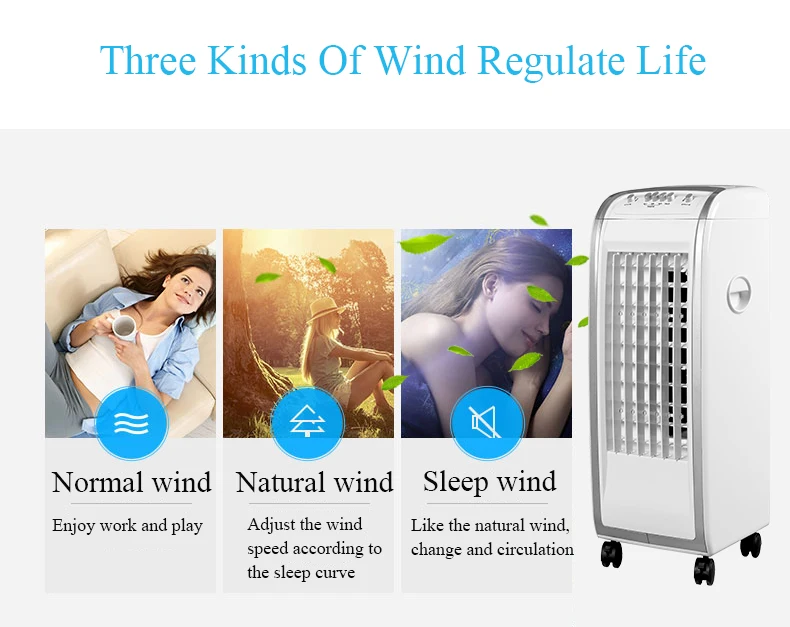 Solar Pedestal Fan Parts Fan Polar Wind Fan Air Cooler With 5l