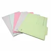 Colorful handmade office use file folder clip paper file folder with 1/3 cut tab executive file folder