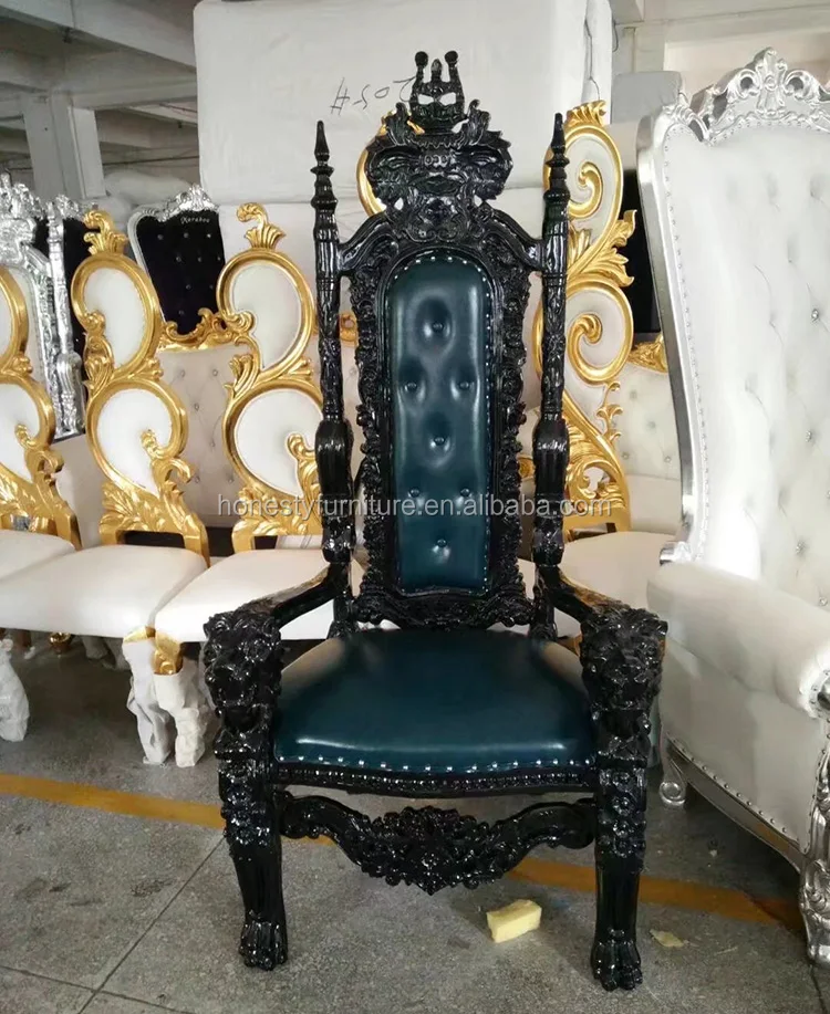custom gothic throne chair