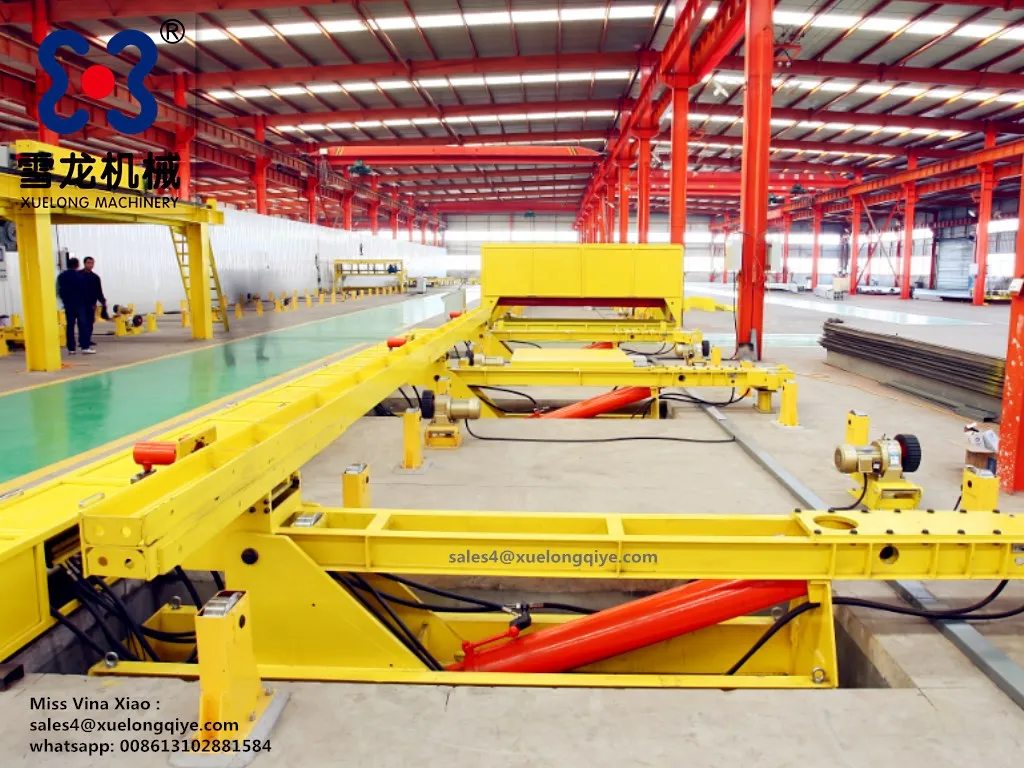 Precast Concrete Tilting Rotary Table For Wall Panel Molds With