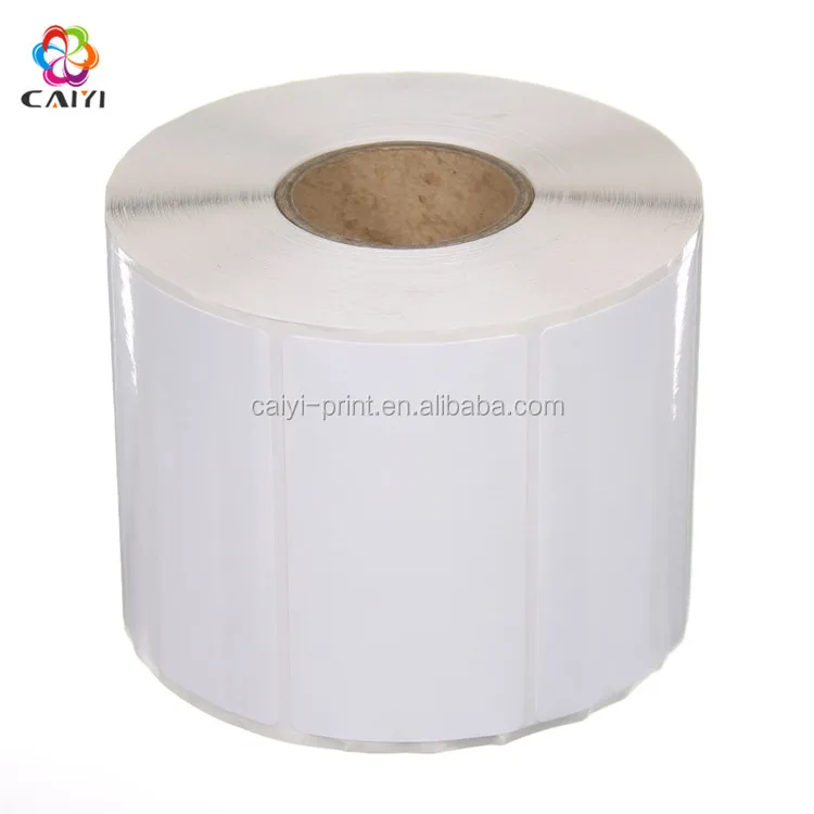 Self Adhesive Glossy White Polyester Labels Thermal Transfer Labels Pp