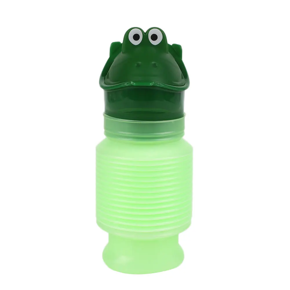 Kids Portable Urinal Travel Camping Car Toilet Potty Bottle 600ml Green