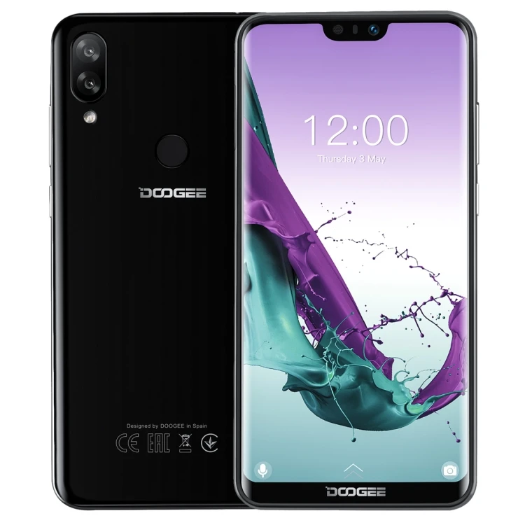 

2019 Latest wholesale DOOGEE N10 3GB 32GB ROM Notch Screen Android 8.1 Oreo SC9863A Octa Core 4g smartphone mobile phones