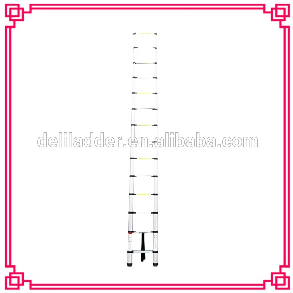 Soft Closing Aluminium Telescoping Telescopic Lidl Ladder With Tool