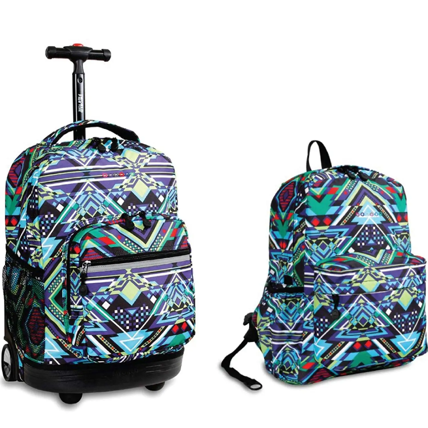 jworld girls rolling backpack