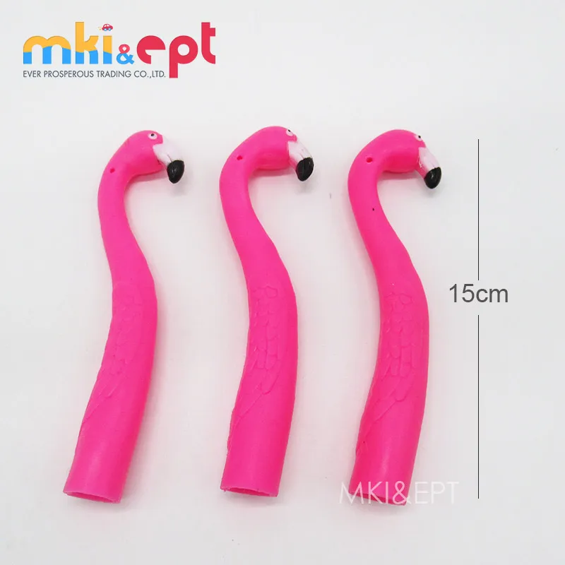 EPT Cute Flamingo Rubber Finger Puppets for Kids to Play