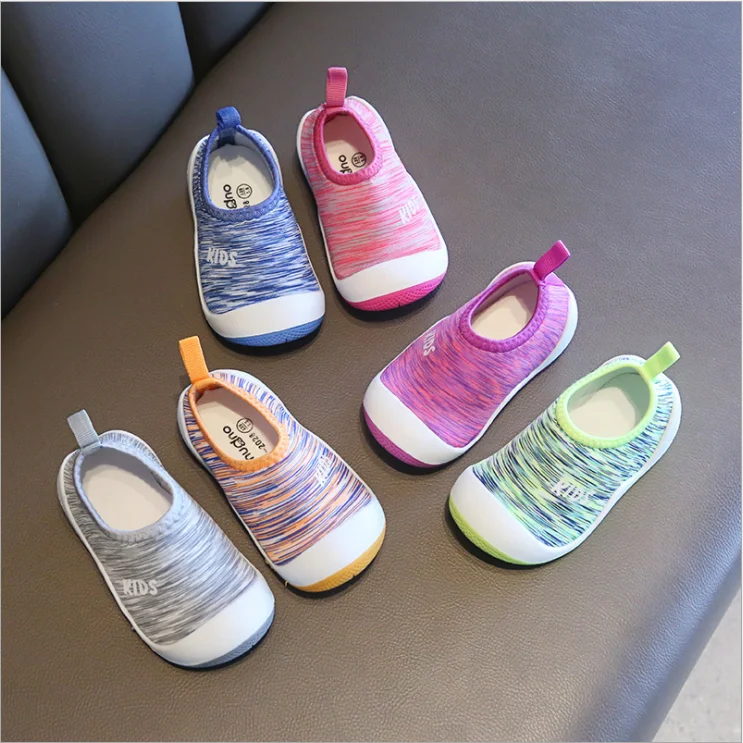 

Autumn Casual Stretch Cloth Shoes Unisex Boys Girls Baby Shoes Soft Soles