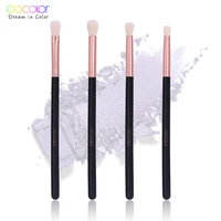 

Docolor original new model DC0412 makeup brush 4pcs black eye brush set