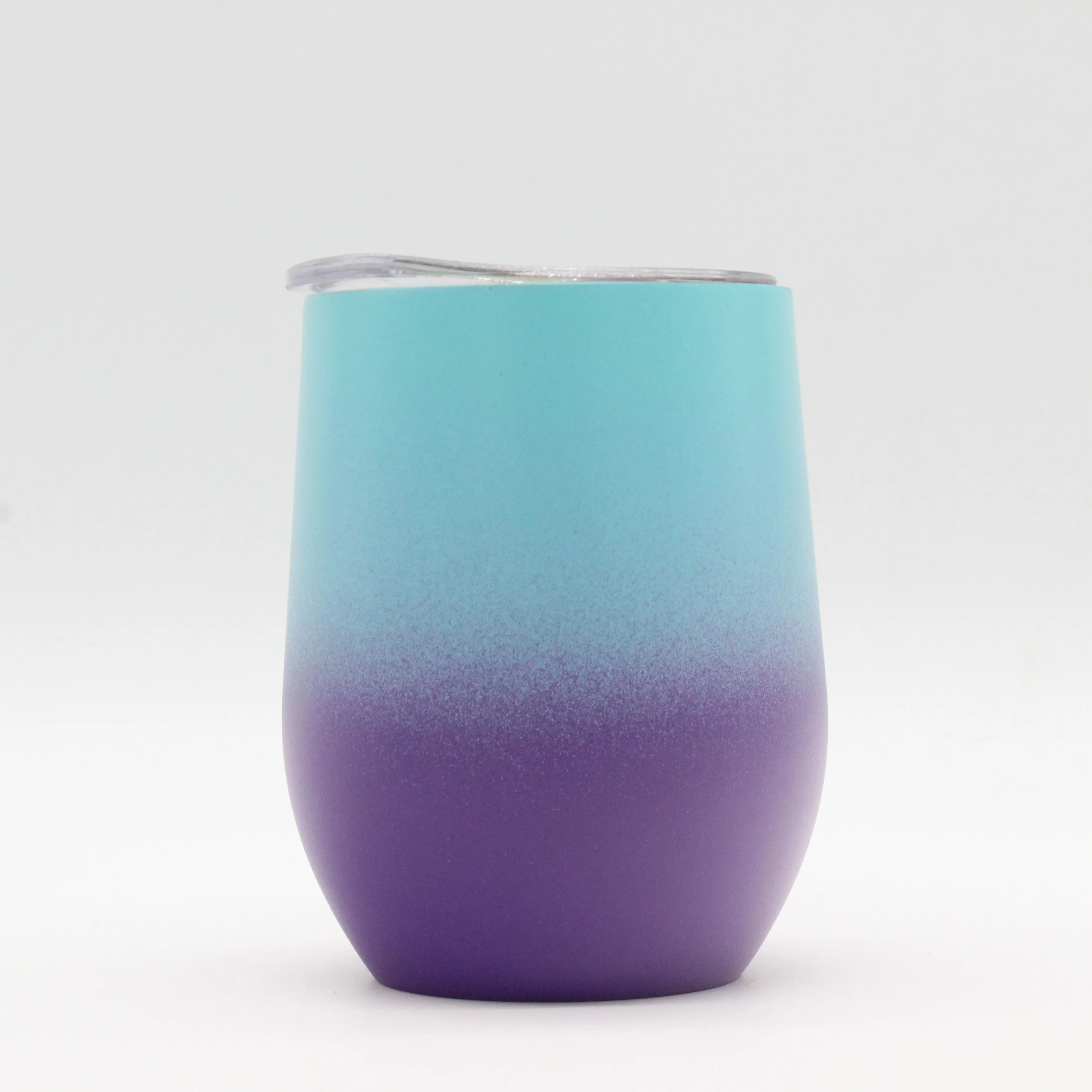 

12OZ Double wall vacuum insulated wine stainless steel tumbler, Customized color