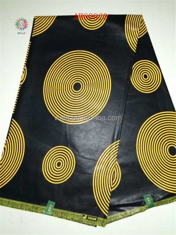 
AW60920-13 beautiful real WAX print fabric african hollandies wax 100%cotton wax fabric 
