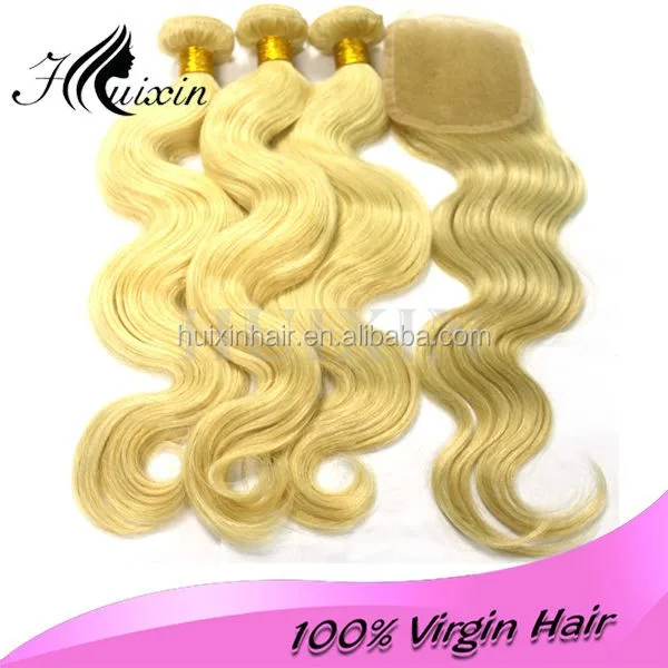 Hair Weaving Remy Russian Blonde Hair Extensions Sassy Weave Human
