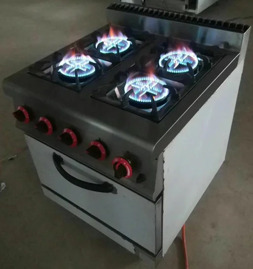 Latest Style Industrial Kitchen Gas Cooking Cooker Range,4 Burner Gas