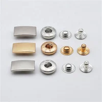 

MeeTee D1-2 Metal Press Studs Snap Fastener Buckle for DIY Sewing Bags Garment Coat Down Jacket Accessories Snap Button