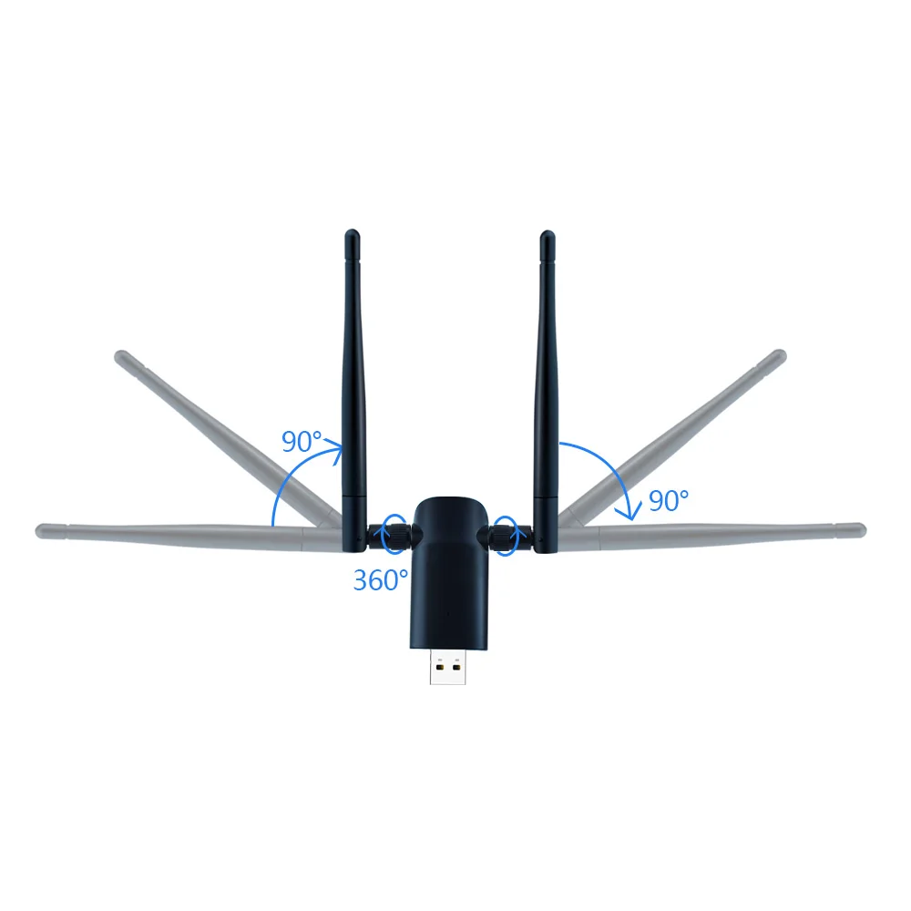 Newest Realtek 8812bu Dual Band 1200m Usb 3.0 Usb Wifi Adapter Adapter