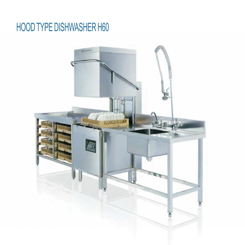 Vertical Euro Design Intelligent Drawer Canteen Kitchen Dishwasher