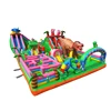 hot sale dinosaur inflatable bouncer house maze castle for kids fun