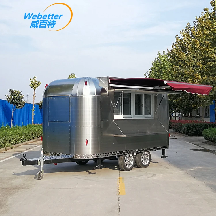 Webetter Good Quality Airstream Mobile Kitchen Fast Food