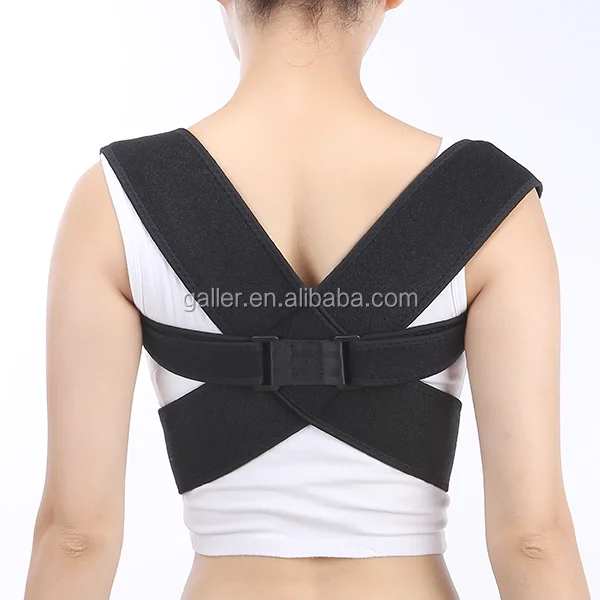 

posture correction device relieve Kyphosis and Lower Back Pain, Black