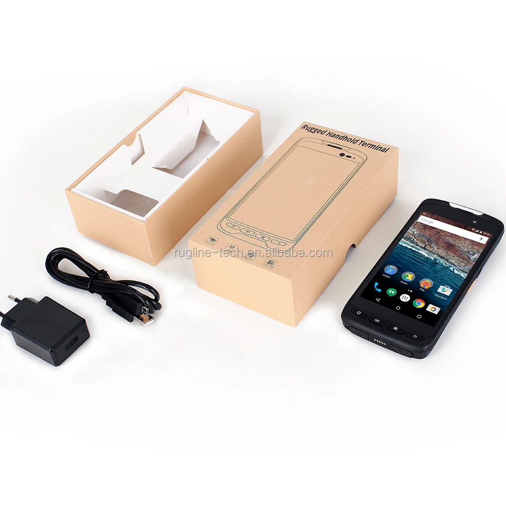Tela de Toque Scanner de Código de Barras sem Fio com Wi-fi Handheld Android Nfc 2d Pistola Cradle Barcode Bluetooth Gps Leitor 4g Pda 8.1 10 Cheap Scanners