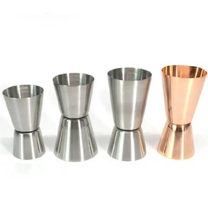 
Double Jigger Bartender Barware Tool, Stainless Steel,Home Bar Supply Tools Measuring Cocktail Jigger 