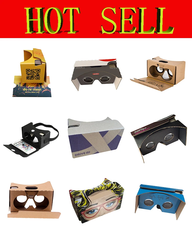 Custom Print Google Cardboard Vr Paper Box 3d Glasses,Cheap Price ...