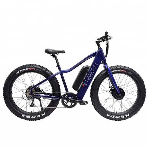 

2019 Ansbern CE Approved AWD 48V 8 speed Electric mountain Bicycle ASB-EB-33