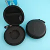 customize display small round pu watch case with foam insert