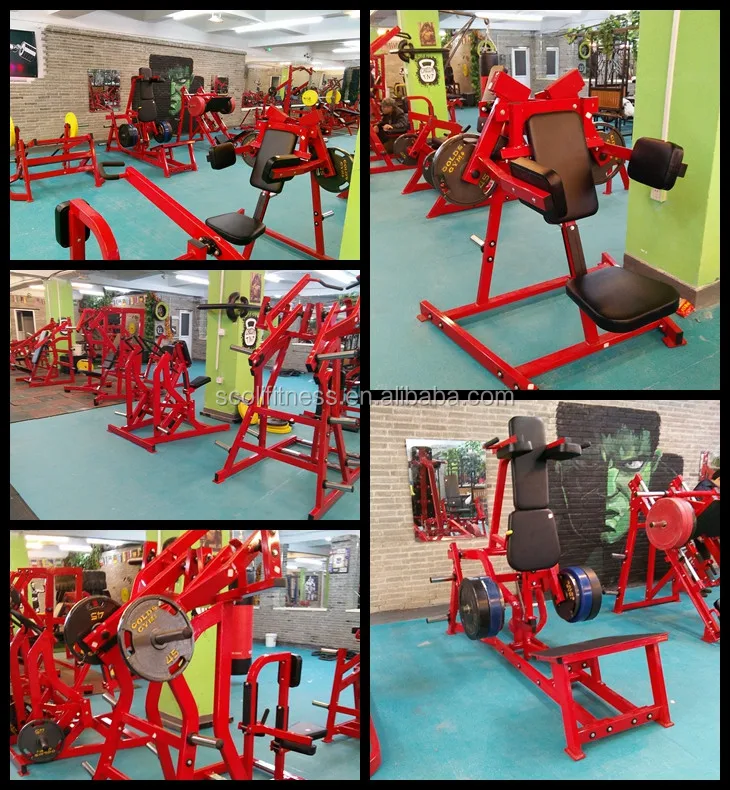 Commercial Fitness Rogers Athletic Gym Pro Squat Machine Equipment