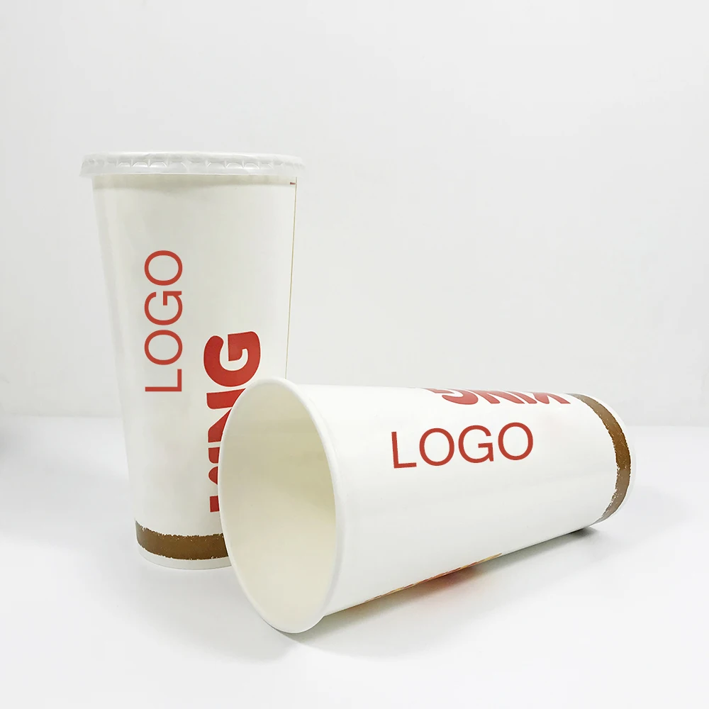32 Oz Recyclable Paper Cups - Perfect for Hot Beverages