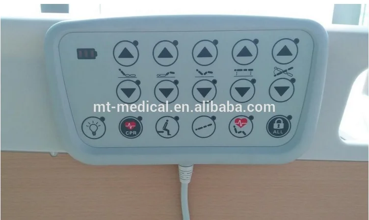Hospital icu room multi-functional electric hospital bed price