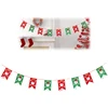 Hot selling DIY Home Decor Event Party Supplies Christmas Pull Flags Party Pub Banner Christmas Pull Flag