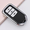 Free shipping Premium Soft TPU key Cover Protection Smart Remote Keyless Key Fob Shell for Honda civic Accord CRV Urv Remote Key